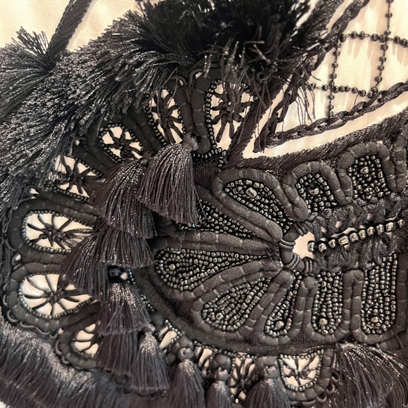 Dries van Noten tasseled beaded embroidered cotton-poplin shirt - Picture 5 of 11